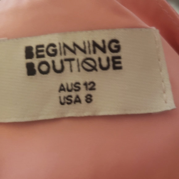 Beginning boutique sweetest pink mini skirt - Picture 6 of 10